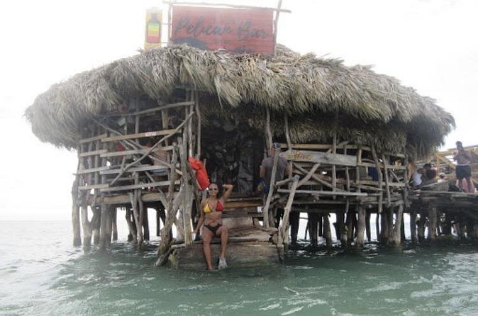 Appleton Estate Rum, YS Falls, Black River Safari / Floyd's Pelican Bar Tour - Floyd’s Pelican Bar: a boat ride to a wooden bar