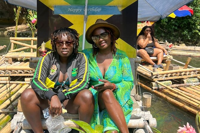 Bamboo rafting with Limestone Foot Massage free rum taste - From Montego Bay to Lethe by air-conditioned vehicle