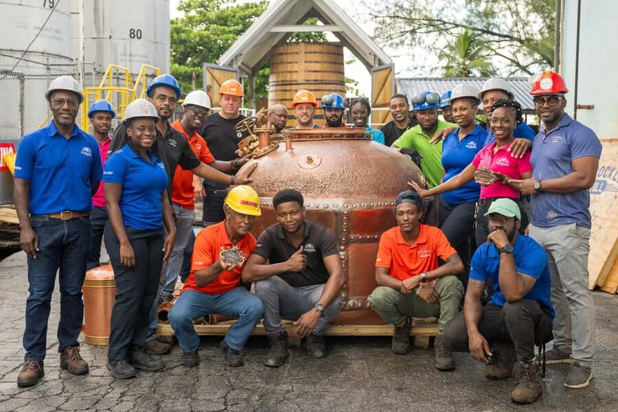 Bridgetown: Stade’s Rum Distillery Tour - Inside the Ageing Bond warehouse