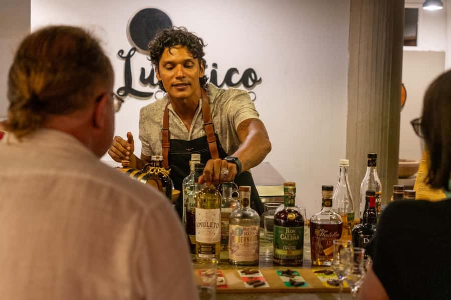Cartagena: Boutique Rum and Chocolate Tasting at Lunático - Language, timing, and practical details