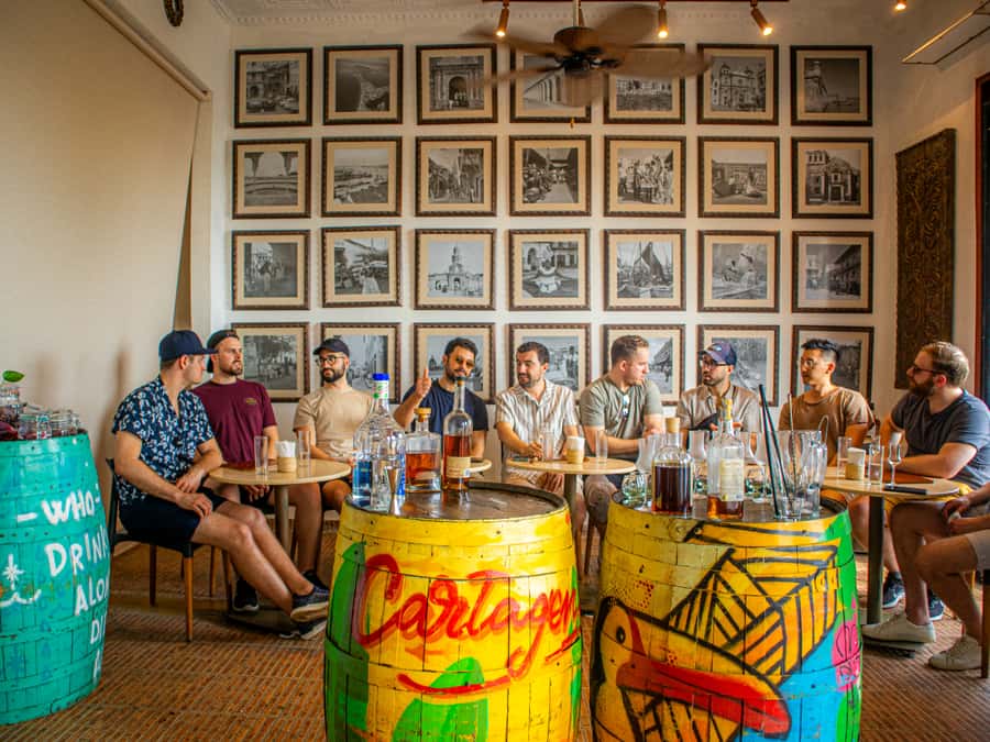 Cartagena: The Legendary Colombian Rum and Chocolate Tasting - Start at El Arsenal: The Rum Box