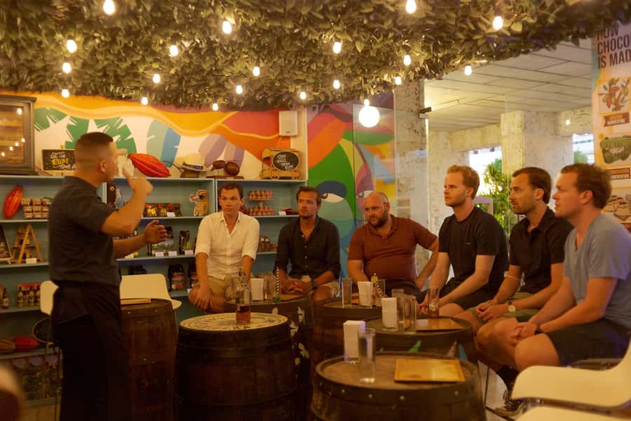 Cartagena: The Legendary Colombian Rum and Chocolate Tasting - Chocolate from Montes de Maria changes the second half