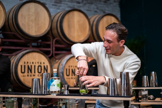 Cocktail workshop @ Spirited Union Rum Co. (Amsterdam) - The distillery tour and botanical rum introduction