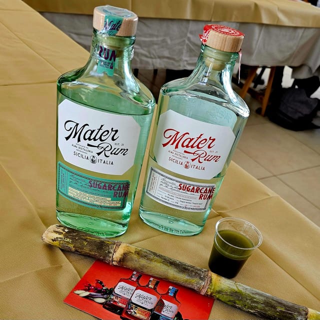 Distilleria Alma- Rum Distilery Guided Tour & Tasting - Starting with Sicilian sugar cane