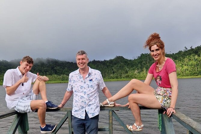 Full-Day Tour: Concord Waterfall, Chocolate Factory, Rum Distillery, Grand Etang - Grand Etang Lake and rainforest views