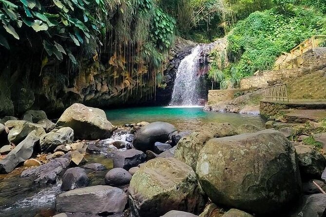 Grenada Highlights Half-Day Rum, Chocolate and Waterfall Tour - Annandale Falls: a cool finish in the gardens