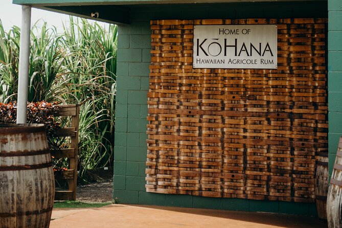 Kō Hana Hawaiian Rum Distillery Tour and Tasting for One - Comparing white, aged, koa, and cask-strength rum