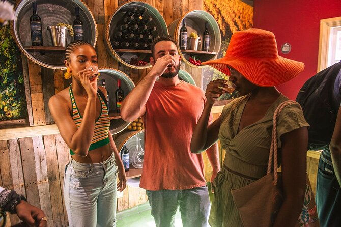 Nassau Bahamas Pirate Rum Tour - Arawak Cay and a glass of Sky Juice