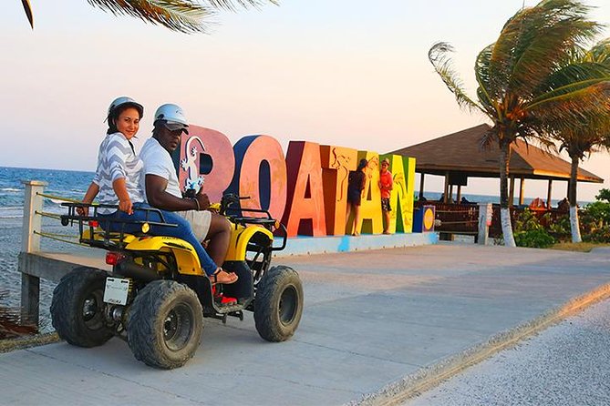 Roatan ATV Sightseeing, Sloth & Monkeys, Chocolate & Rum Factory - An ATV tour with more than one purpose