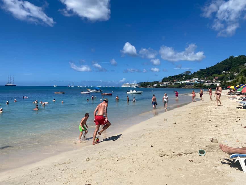 Rum Beer And Beach Tour - Grand Anse Beach is the easygoing finale