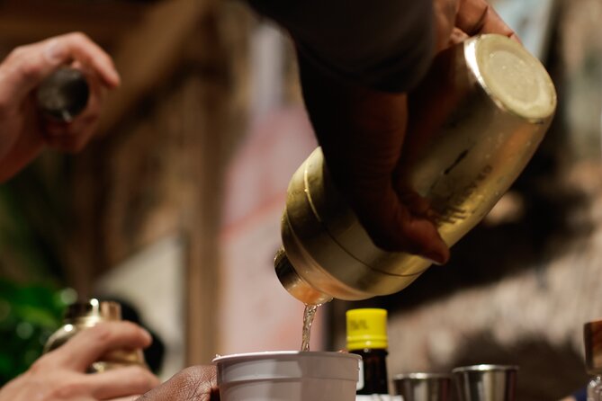 Rum Tasting Experience in the Old Barrel House - The aroma station puts your nose to work