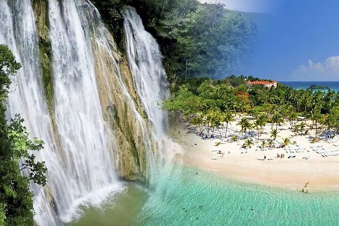 Samana, Bacardi Island Horse Limon Waterfall - Watching for humpback whales in Samaná Bay