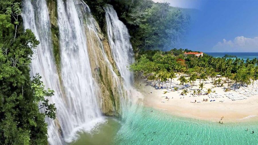 Samana Whale watching and Bacardi Island from Punta Cana - The road from Bávaro to La Cañita