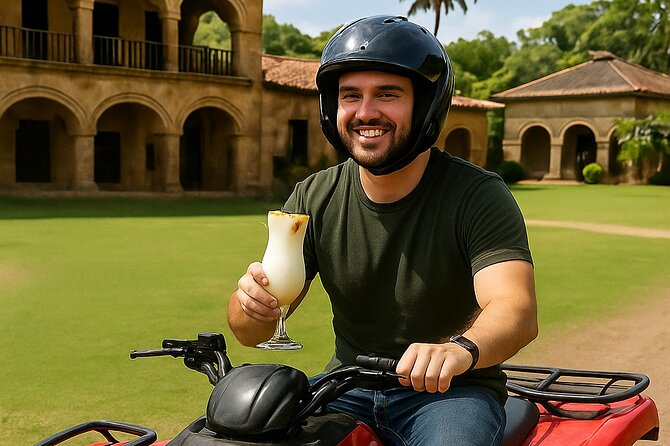 Single ATV Experience: Free Piña Colada + Hacienda Transfer - Finishing at the Mojito Bar