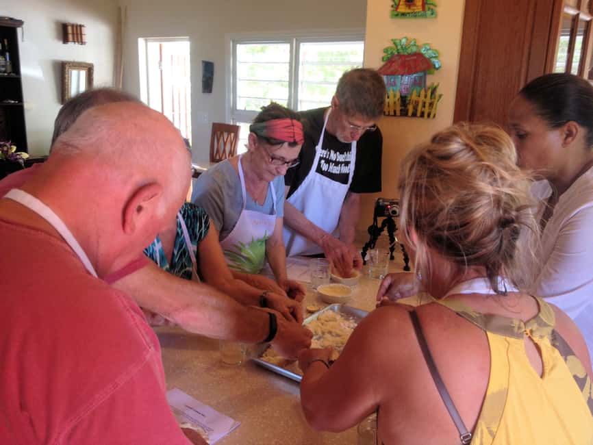 St. John's: Rum Cooking Class with 6 Rum Tastings - Nicole’s Table, high above the Caribbean Sea