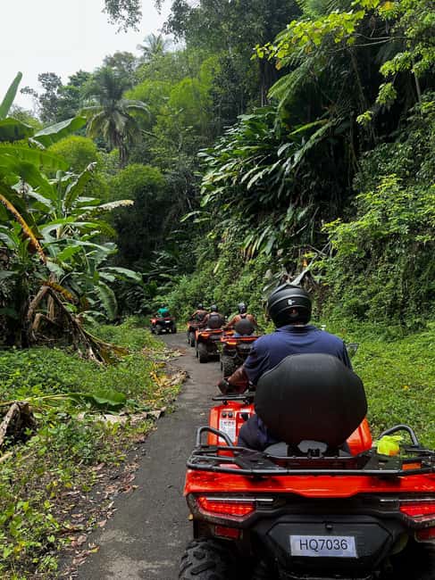 St. Lucia: ATV Tour with Beach Ride and Rum Tasting - From rainforest tracks to the Roseau beach road