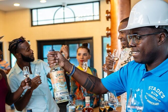 Stade's Rum Distillery Tour Experience - A barrel tasting in the ageing bond warehouse