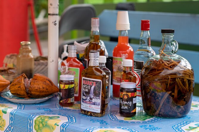 West Coast: Rum Distillery, Concord waterfall, Nutmeg processing - Gouyave connects nutmeg with everyday Grenada