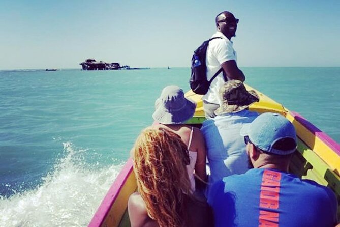 YS Falls, Black River Safari, Appleton Rum Tour OR Pelican Bar (Choose Up to 3) - Floyd’s Pelican Bar, reached by boat